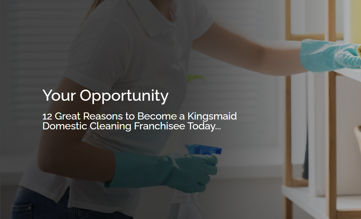 Kingsmaid Domestic Cleaning Franchise opportunities